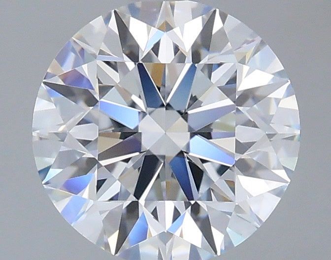 2.01 Carat Round Shaped, Excellent Cut, F Color, VVS2 Clarity, IGI Certified Lab Grown Diamond