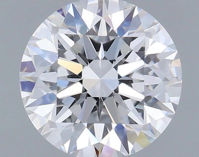 1.02 Carat Round Shaped, Excellent Cut, D Color, VVS2 Clarity, IGI Certified Lab Grown Diamond