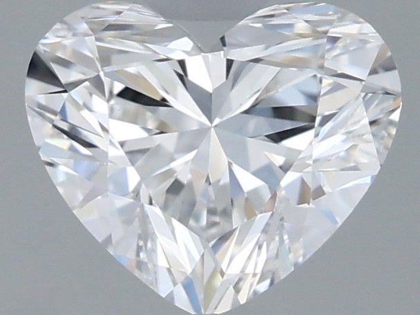1.29 Carat Heart Shaped, Ideal Cut, E Color, VVS2 Clarity, IGI Certified Lab Grown Diamond