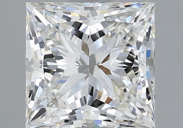 1.02 Carat Princess Shaped, Ideal Cut, G Color, VVS1 Clarity, IGI Certified Lab Grown Diamond