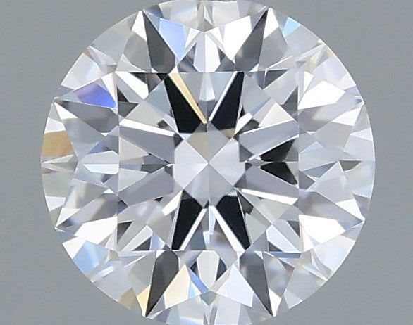 0.46 Carat Round Shaped, Excellent Cut, D Color, VVS2 Clarity, IGI Certified Lab Grown Diamond