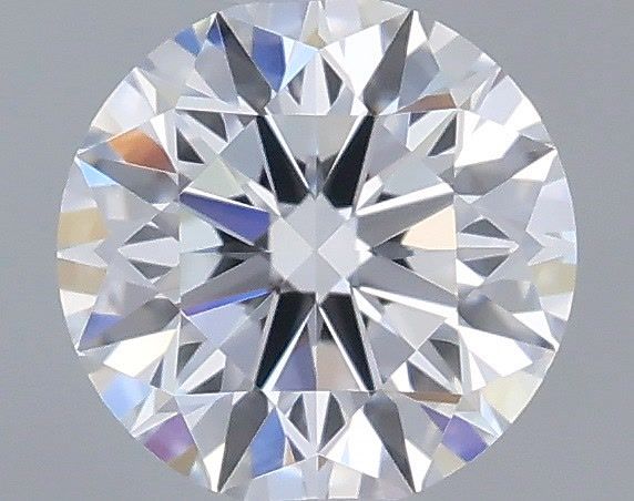 0.34 Carat Round Shaped, Ideal Cut, D Color, VVS2 Clarity, IGI Certified Lab Grown Diamond
