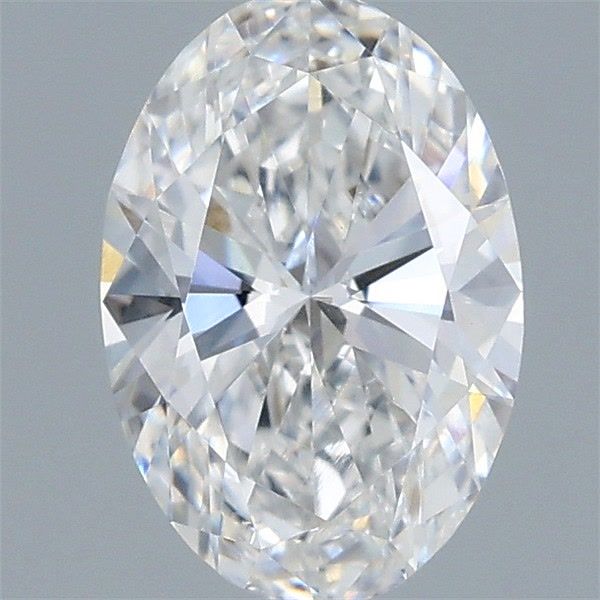 0.93 Carat Oval Shaped, Very Good Cut, D Color, VVS2 Clarity, IGI Certified Lab Grown Diamond