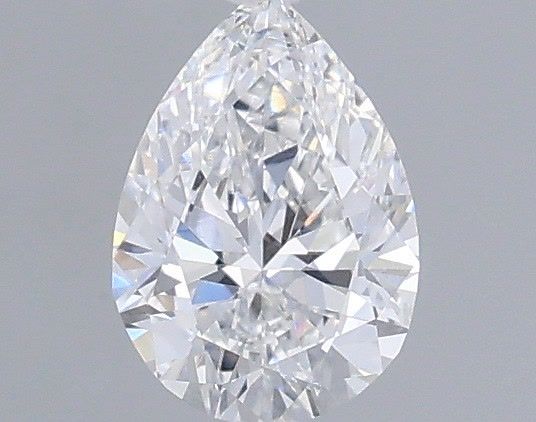 0.52 Carat Pear Shaped, Very Good Cut, D Color, VS1 Clarity, IGI Certified Lab Grown Diamond