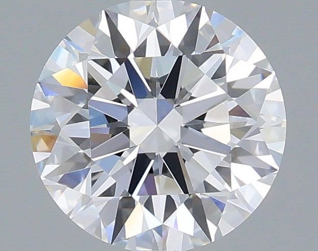 1.54 Carat Round Shaped, Ideal Cut, D Color, VVS2 Clarity, IGI Certified Lab Grown Diamond