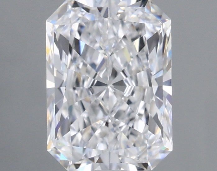 1.02 Carat Radiant Shaped, Ideal Cut, D Color, VVS1 Clarity, IGI Certified Lab Grown Diamond