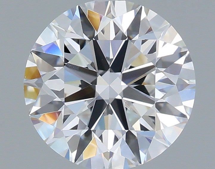 1.38 Carat Round Shaped, Excellent Cut, D Color, VVS2 Clarity, IGI Certified Lab Grown Diamond