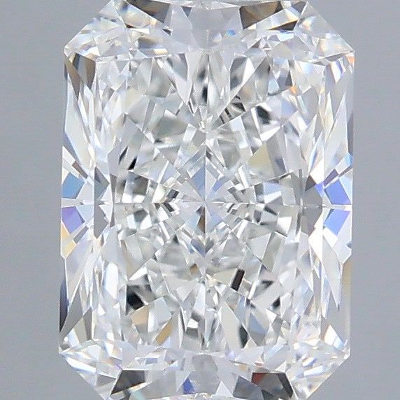 1.55 Carat Radiant Shaped, Very Good Cut, E Color, VVS2 Clarity, IGI Certified Lab Grown Diamond