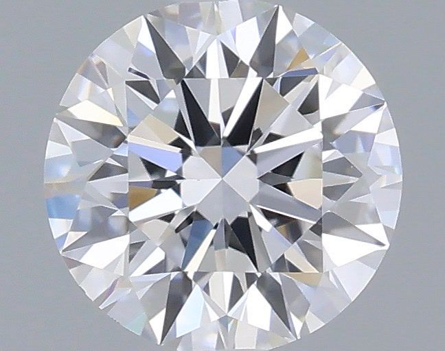 0.53 Carat Round Shaped, Ideal Cut, D Color, VS1 Clarity, IGI Certified Lab Grown Diamond