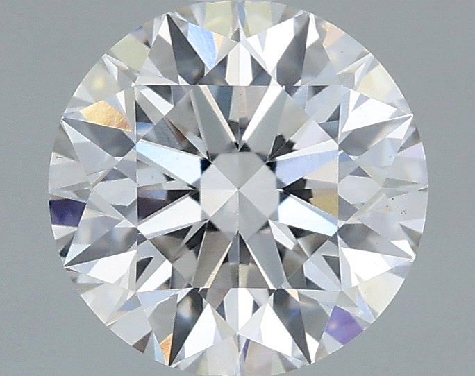 1.34 Carat Round Shaped, Excellent Cut, F Color, VS1 Clarity, IGI Certified Lab Grown Diamond