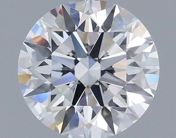 1.07 Carat Round Shaped, Ideal Cut, D Color, VVS2 Clarity, IGI Certified Lab Grown Diamond