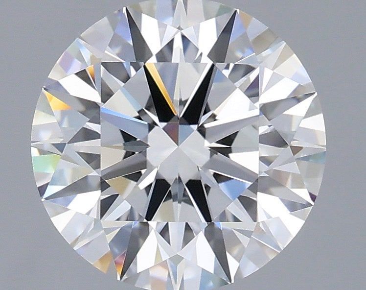 2.58 Carat Round Shaped, Ideal Cut, E Color, VVS2 Clarity, IGI Certified Lab Grown Diamond