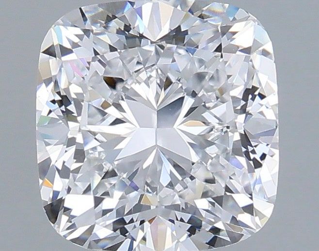 2.04 Carat Cushion Shaped, Very Good Cut, D Color, IF Clarity, IGI Certified Lab Grown Diamond