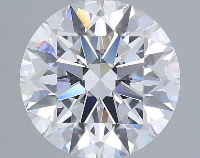 1.57 Carat Round Shaped, Ideal Cut, D Color, VVS1 Clarity, IGI Certified Lab Grown Diamond