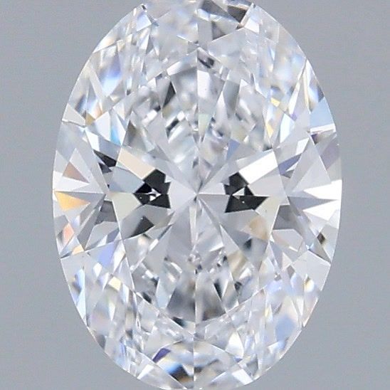 1.00 Carat Oval Shaped, Very Good Cut, D Color, VVS2 Clarity, IGI Certified Lab Grown Diamond