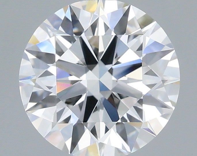 1.54 Carat Round Shaped, Ideal Cut, D Color, VVS2 Clarity, IGI Certified Lab Grown Diamond