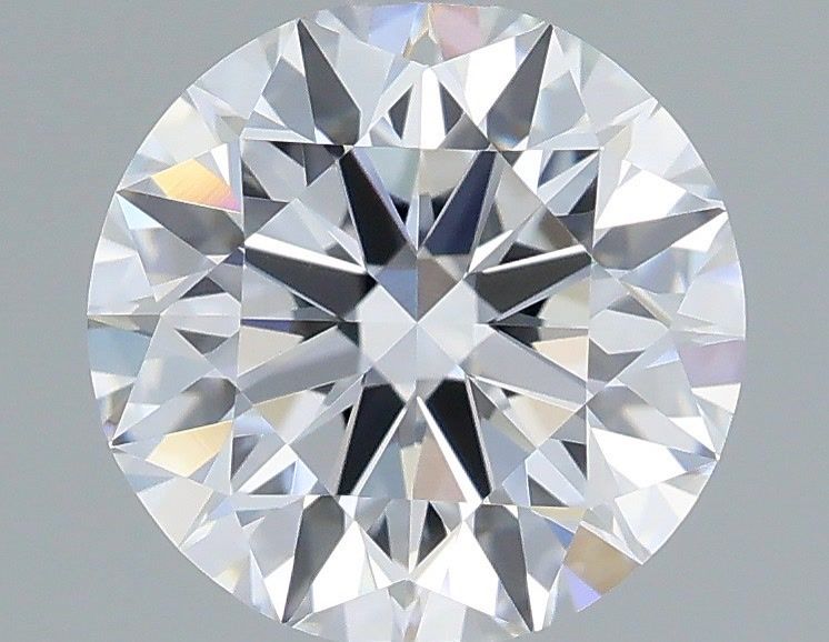 1.22 Carat Round Shaped, Excellent Cut, D Color, VVS2 Clarity, IGI Certified Lab Grown Diamond
