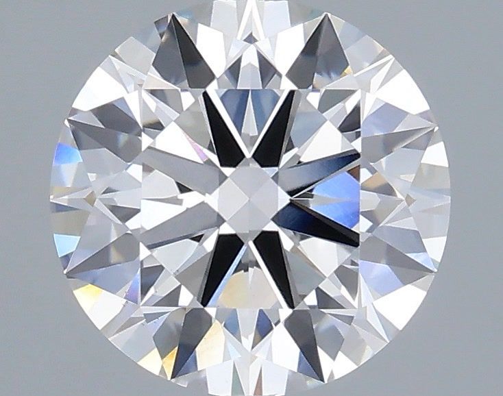 2.20 Carat Round Shaped, Ideal Cut, F Color, VS1 Clarity, IGI Certified Lab Grown Diamond