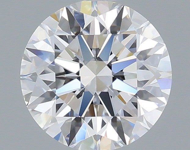 1.52 Carat Round Shaped, Ideal Cut, D Color, VVS2 Clarity, IGI Certified Lab Grown Diamond