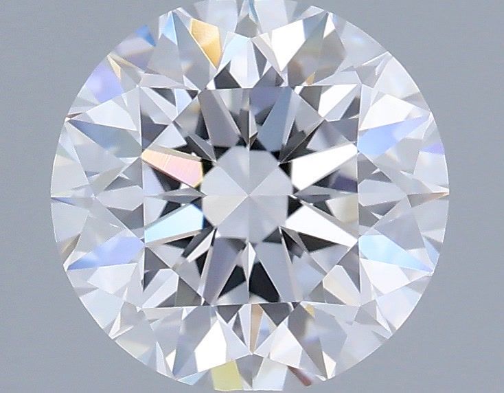 1.37 Carat Round Shaped, Very Good Cut, D Color, VVS2 Clarity, IGI Certified Lab Grown Diamond