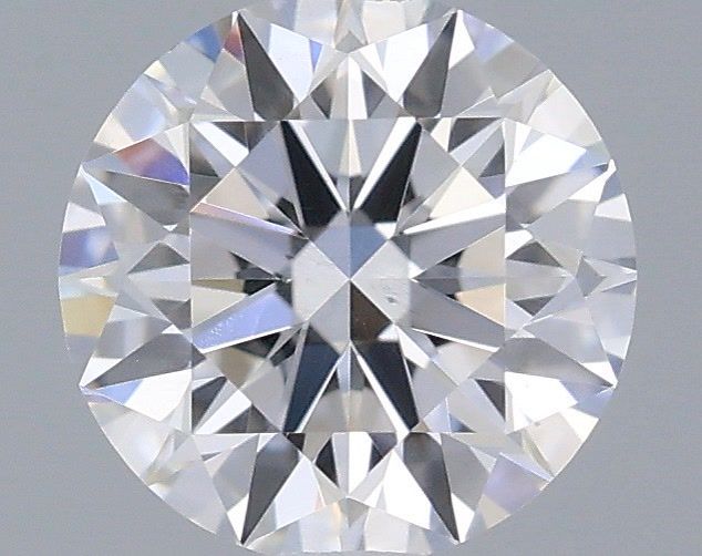 0.51 Carat Round Shaped, Ideal Cut, D Color, VS2 Clarity, IGI Certified Lab Grown Diamond