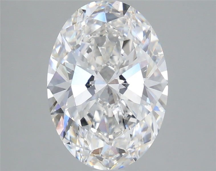 3.10 Carat Oval Shaped, Ideal Cut, F Color, VVS1 Clarity, IGI Certified Lab Grown Diamond