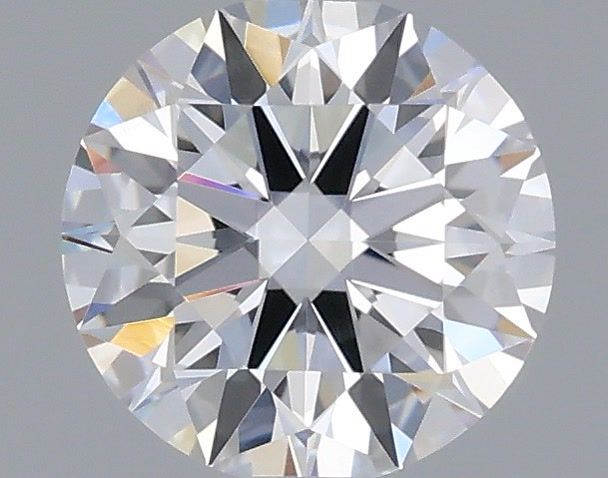 0.53 Carat Round Shaped, Ideal Cut, D Color, VS2 Clarity, IGI Certified Lab Grown Diamond