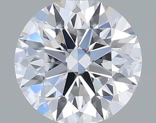 0.53 Carat Round Shaped, Ideal Cut, D Color, VS2 Clarity, IGI Certified Lab Grown Diamond