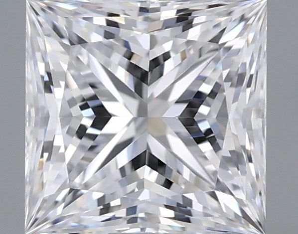 1.22 Carat Princess Shaped, Ideal Cut, D Color, VVS1 Clarity, IGI Certified Lab Grown Diamond