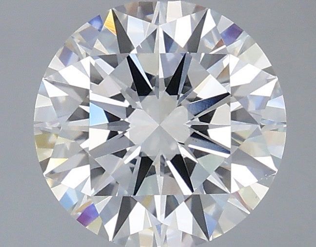 2.03 Carat Round Shaped, Excellent Cut, F Color, VVS2 Clarity, IGI Certified Lab Grown Diamond