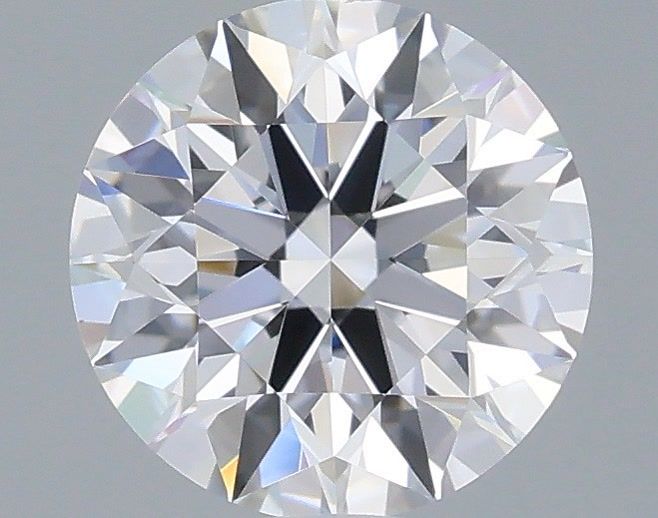 1.09 Carat Round Shaped, Ideal Cut, D Color, VVS2 Clarity, IGI Certified Lab Grown Diamond