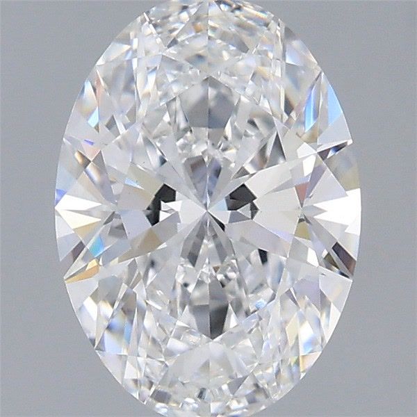 1.74 Carat Oval Shaped, Very Good Cut, D Color, VS1 Clarity, IGI Certified Lab Grown Diamond