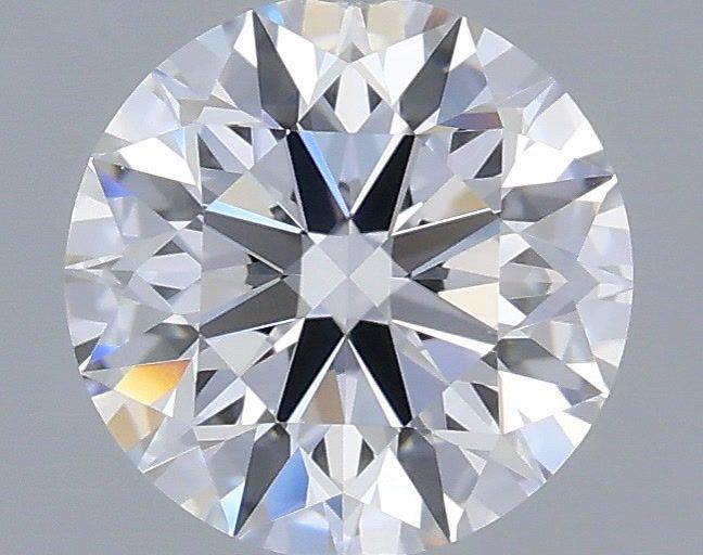 1.09 Carat Round Shaped, Ideal Cut, D Color, VVS2 Clarity, IGI Certified Lab Grown Diamond