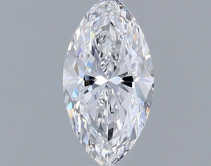 0.57 Carat Marquise Shaped, Very Good Cut, D Color, VS1 Clarity, IGI Certified Lab Grown Diamond