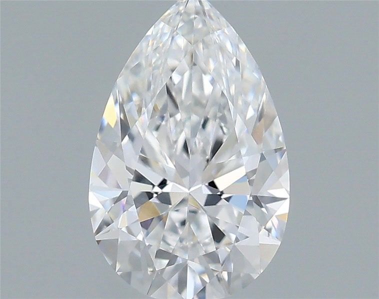 1.02 Carat Pear Shaped, Ideal Cut, E Color, VVS2 Clarity, IGI Certified Lab Grown Diamond