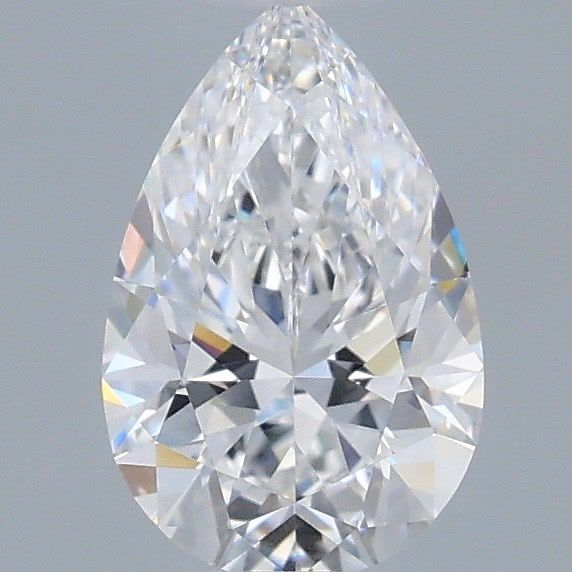 1.06 Carat Pear Shaped, Ideal Cut, D Color, VVS2 Clarity, IGI Certified Lab Grown Diamond