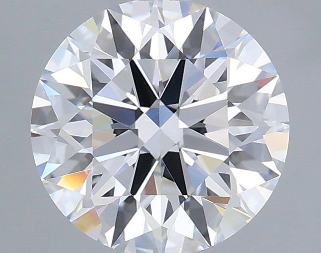 1.58 Carat Round Shaped, Ideal Cut, D Color, VVS1 Clarity, IGI Certified Lab Grown Diamond