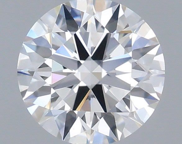 0.53 Carat Round Shaped, Ideal Cut, D Color, VS1 Clarity, IGI Certified Lab Grown Diamond