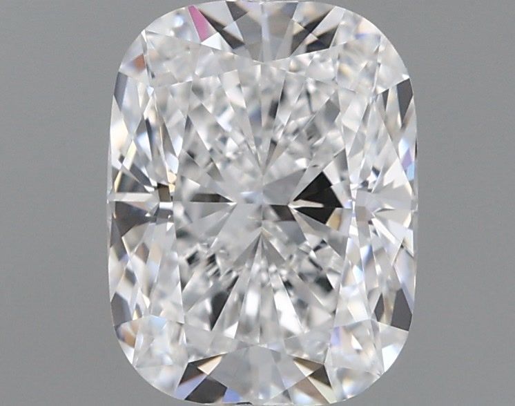 1.01 Carat Cushion Shaped, Ideal Cut, D Color, VVS2 Clarity, IGI Certified Lab Grown Diamond
