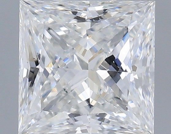 0.54 Carat Princess Shaped, Very Good Cut, D Color, VS1 Clarity, IGI Certified Lab Grown Diamond