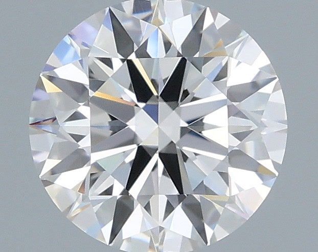 1.03 Carat Round Shaped, Ideal Cut, D Color, VVS2 Clarity, IGI Certified Lab Grown Diamond