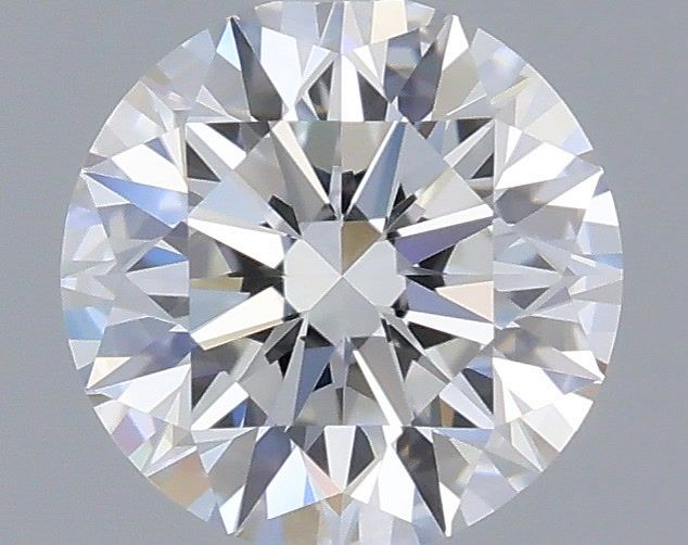 0.53 Carat Round Shaped, Ideal Cut, E Color, VS1 Clarity, IGI Certified Lab Grown Diamond