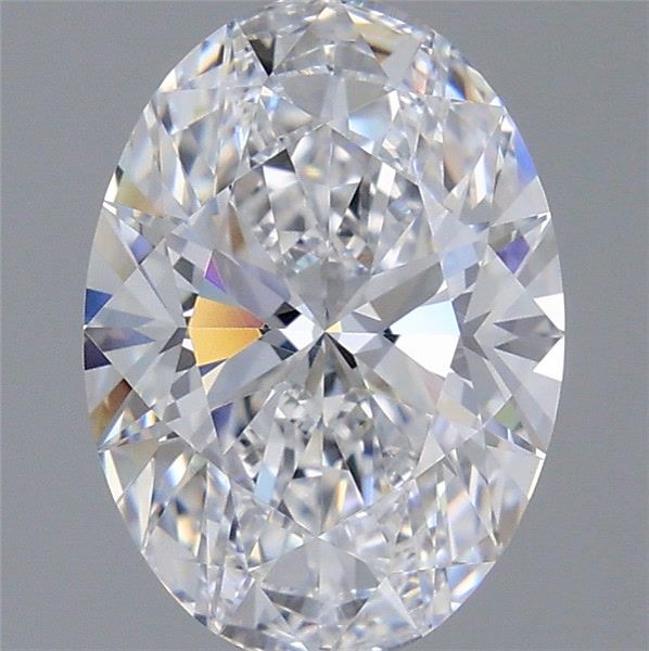 2.53 Carat Oval Shaped, Very Good Cut, D Color, VS1 Clarity, IGI Certified Lab Grown Diamond