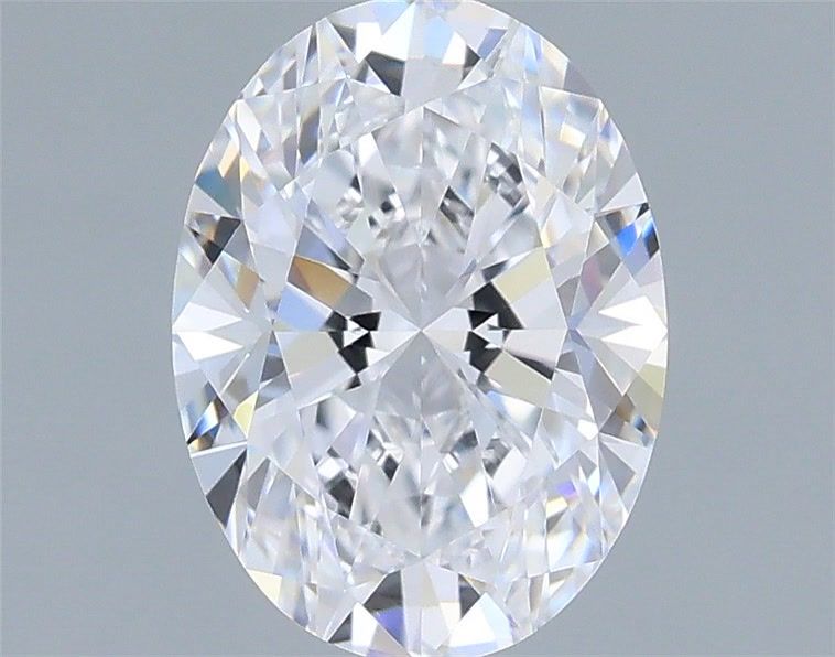 1.03 Carat Oval Shaped, Very Good Cut, D Color, VVS2 Clarity, IGI Certified Lab Grown Diamond