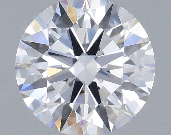 0.53 Carat Round Shaped, Ideal Cut, D Color, VS1 Clarity, IGI Certified Lab Grown Diamond