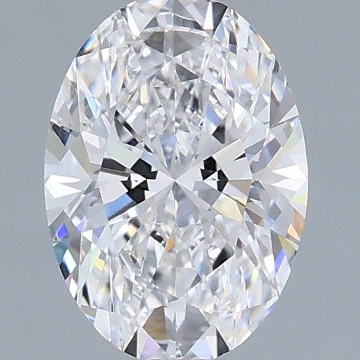 1.04 Carat Oval Shaped, Very Good Cut, D Color, VVS2 Clarity, IGI Certified Lab Grown Diamond
