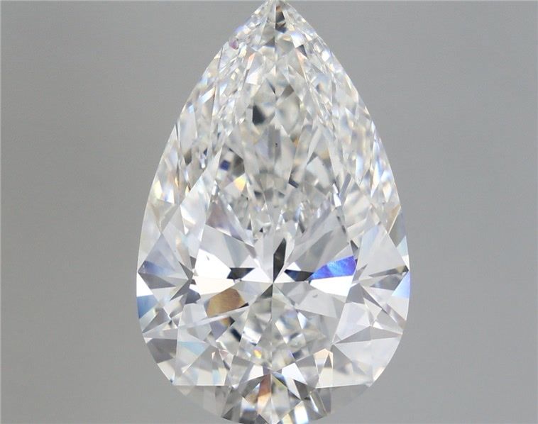 10.02 Carat Pear Shaped, Very Good Cut, F Color, VS2 Clarity, IGI Certified Lab Grown Diamond