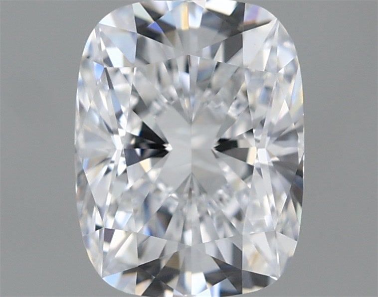 1.04 Carat Cushion Shaped, Ideal Cut, D Color, VVS2 Clarity, IGI Certified Lab Grown Diamond