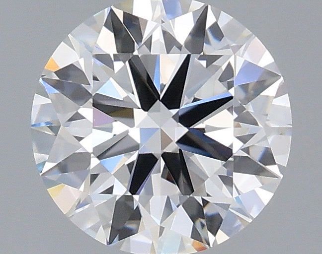1.56 Carat Round Shaped, Ideal Cut, D Color, VVS2 Clarity, IGI Certified Lab Grown Diamond