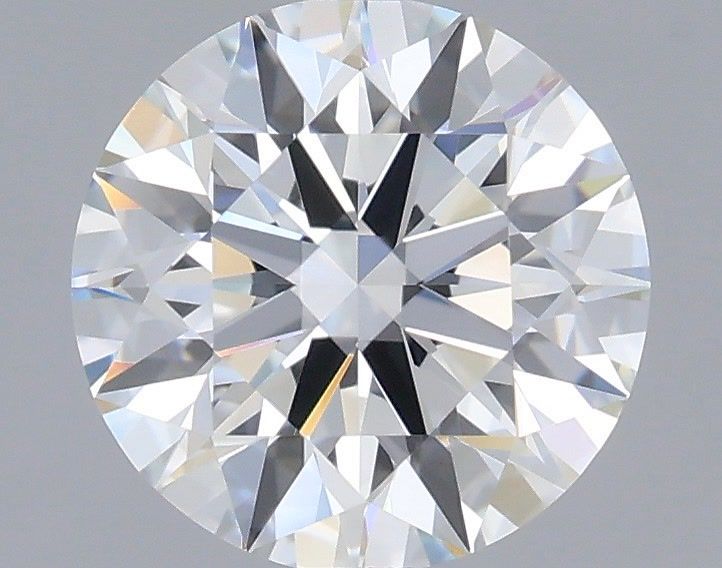 1.35 Carat Round Shaped, Ideal Cut, D Color, VVS2 Clarity, IGI Certified Lab Grown Diamond